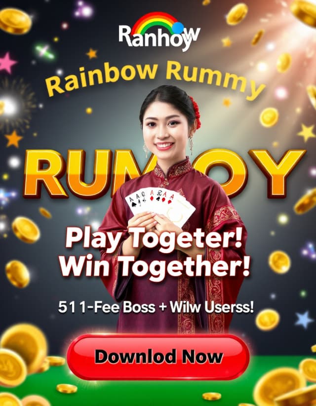 Rainbow Rummy Banner